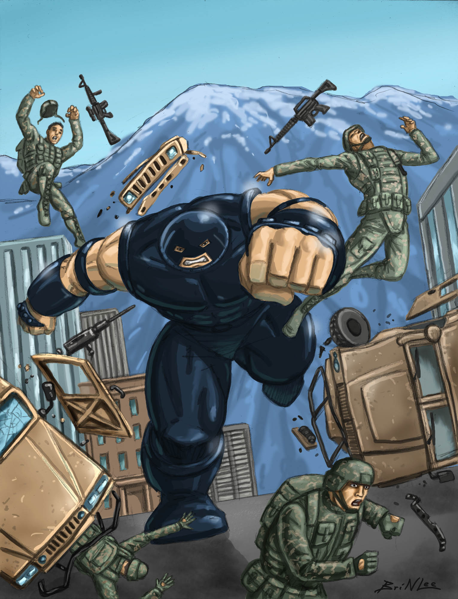 X-men Supreme Issue 30: The Unstoppable Juggernaut Panel 1